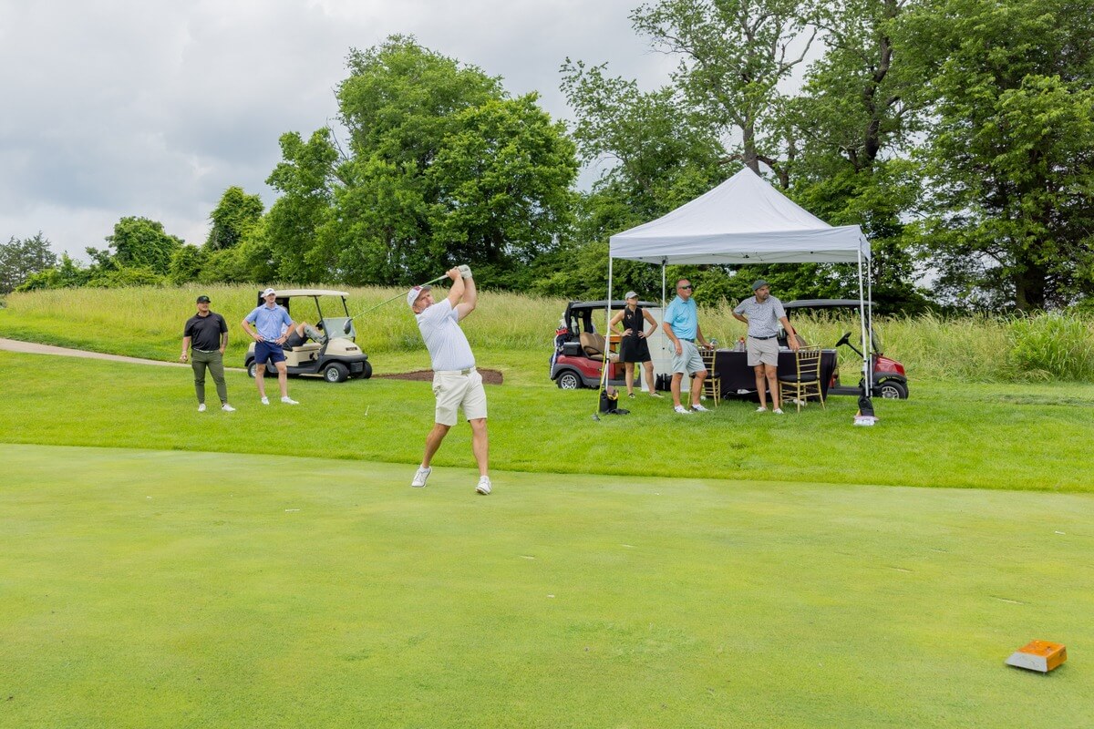 NKF Golf Classic 2024 — players on the course